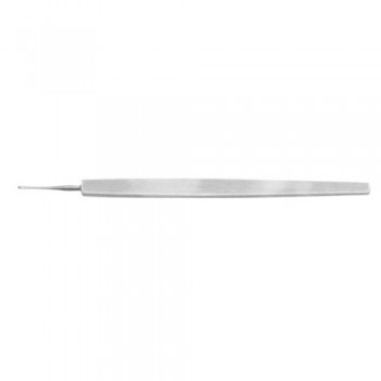 Ellis Foreign Body Spud Lightly Curved and Rounded Tip Stainless Steel, 11 cm - 4 1/4" 